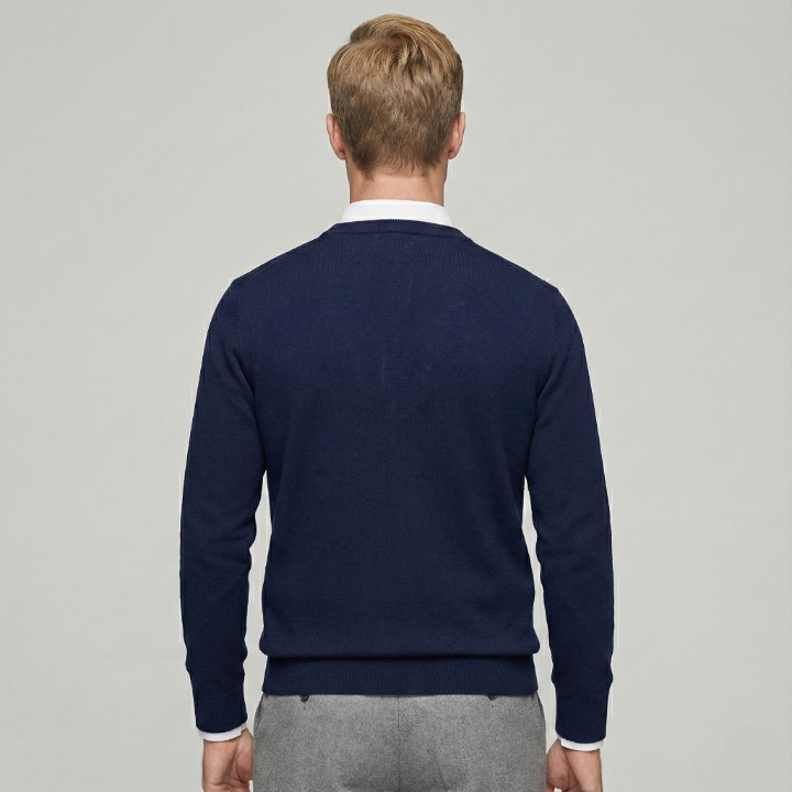 Round Neck Wool Sweater