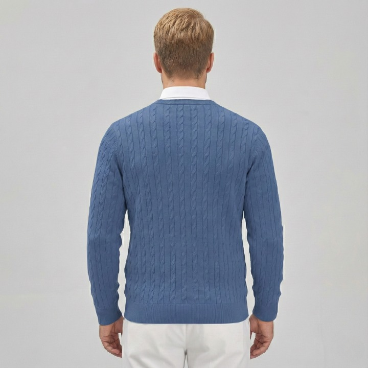 Knitted Round Neck Sweater