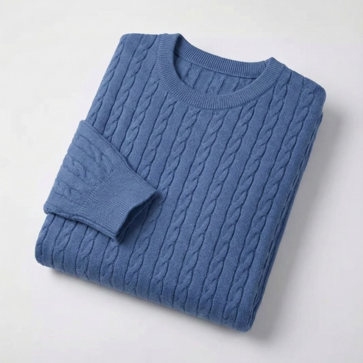 Knitted Round Neck Sweater