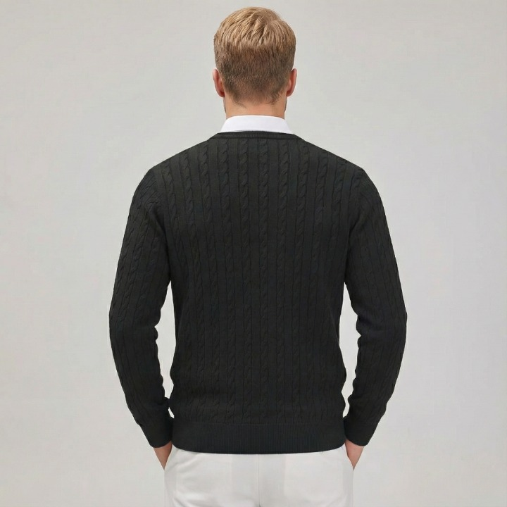 Knitted Round Neck Sweater